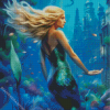 Mermaid Underwater Diamond Painting