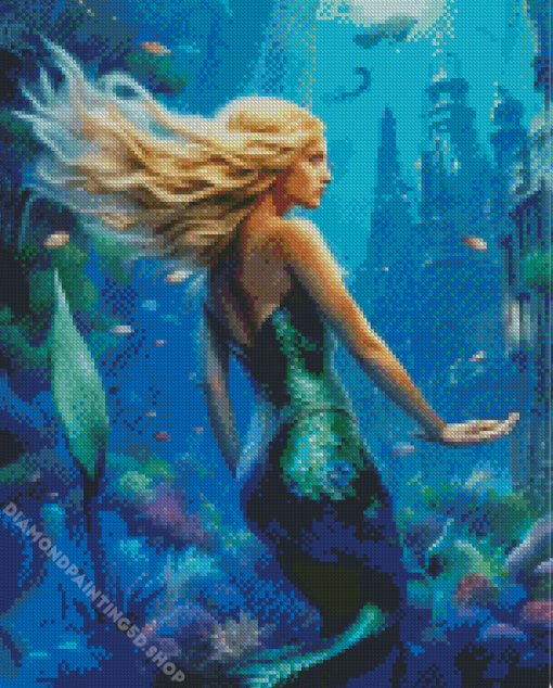 Mermaid Underwater Diamond Painting
