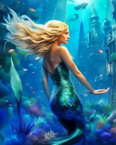 Mermaid Underwater Diamond Painting