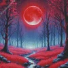 Blood Moon Diamond Painting