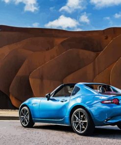 Blue Mx5 Diamond Painting