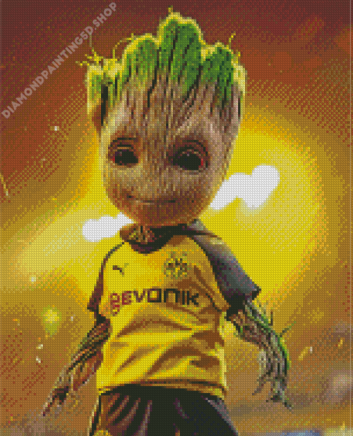 Bvb Groot Soccer Diamond Painting