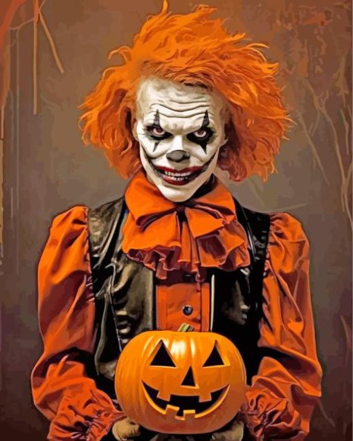 Clown And Evil Diamond Painting