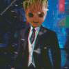 Groot In Suit Diamond Painting