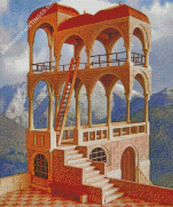 Escher Belvedere Diamond Painting