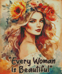 Woman Beautiful Diamond Painting