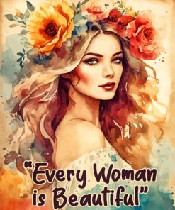 Woman Beautiful Diamond Painting