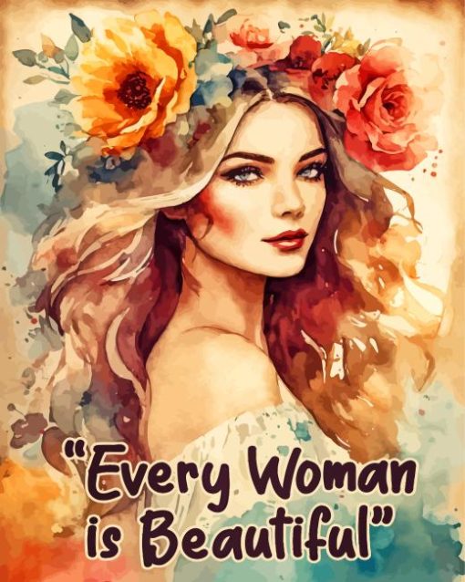 Woman Beautiful Diamond Painting