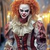 Evil Clown Girl Diamond Painting