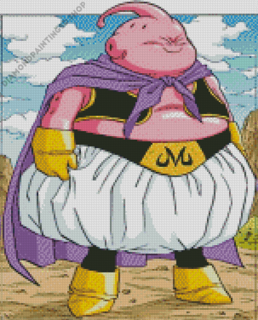Fat Buu Diamond Painting