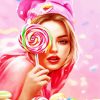 Female And Sugar Diamond Painting