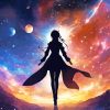 Galaxy Lady Diamond Painting
