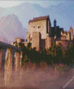 Hotel Transylvania Castle Diamond Painting