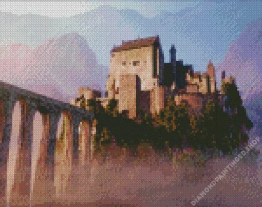 Hotel Transylvania Castle Diamond Painting
