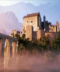 Hotel Transylvania Castle Diamond Painting