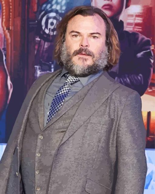 Jack Black Diamond Painting