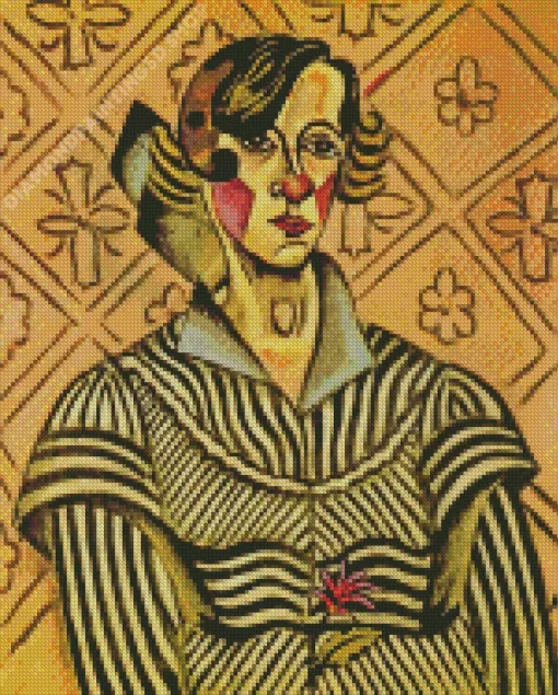 Portrait Of Juanita Obrador Diamond Painting