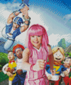 Lazytown Diamond Painting