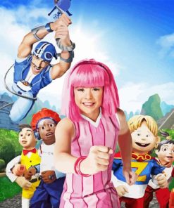 Lazytown Diamond Painting