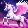 Pink Unicorn Diamond Painting