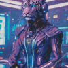 Tiger Robot Diamond Painting