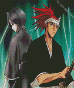 Rukia And Renji Abarai Diamond Painting