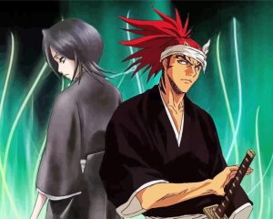 Rukia And Renji Abarai Diamond Painting