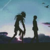Ryuk Silhouette Diamond Painting