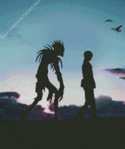 Ryuk Silhouette Diamond Painting