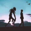 Ryuk Silhouette Diamond Painting