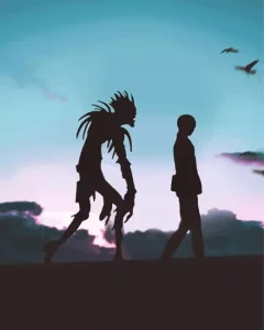 Ryuk Silhouette Diamond Painting