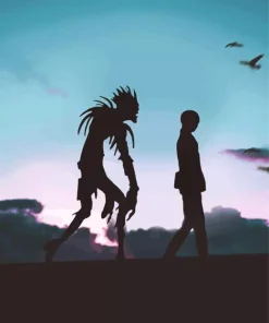 Ryuk Silhouette Diamond Painting
