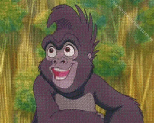 Terk From Tarzan Diamond Painting