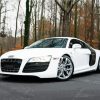White Audi I8 Diamond Painting