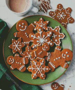 Gingerbread Diamond Painting