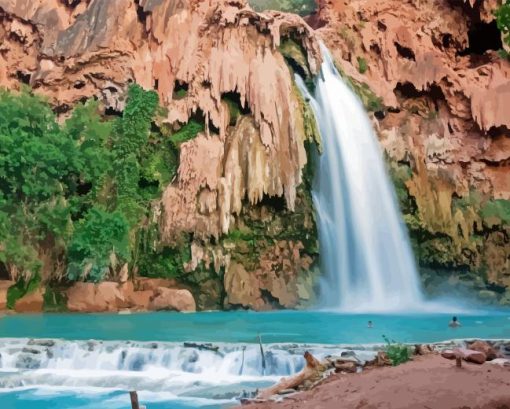 Havasu Falls Diamond Painting