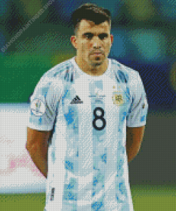 Marcos Acuna player Diamond Painting