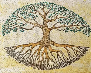 Mosaic Tree Of Life Diamond Painting