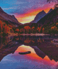 Mountain Sunrise Diamond Painting