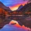 Mountain Sunrise Diamond Painting