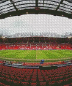Old Trafford Stadium Diamond Painting
