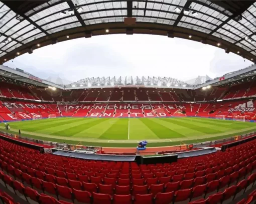 Old Trafford Stadium Diamond Painting