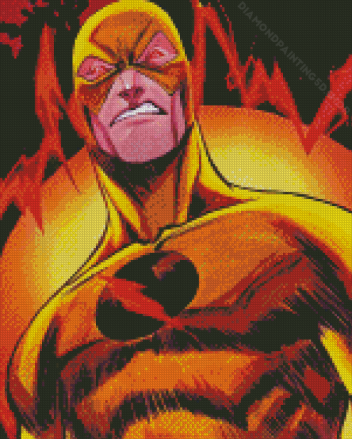 The Reverse Flash Diamond Painting