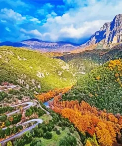 Zagori Greece Diamond Painting