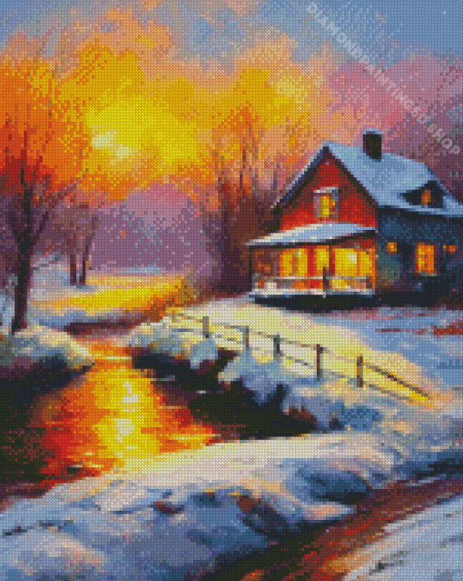Aesthetic Farmhouse Diamond Painting