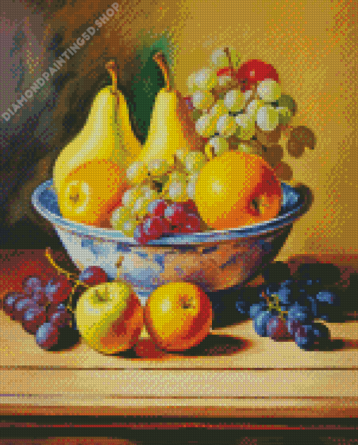 Aesthetic Fruit Bowl Diamond Painting