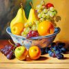 Aesthetic Fruit Bowl Diamond Painting