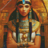 Egyptian Woman Art Diamond Painting