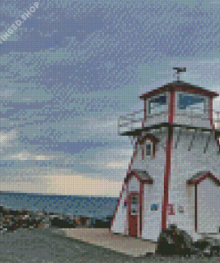 Arisaig Lighthouse Diamond Painting