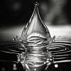 Black Water Drop Diamond Painting